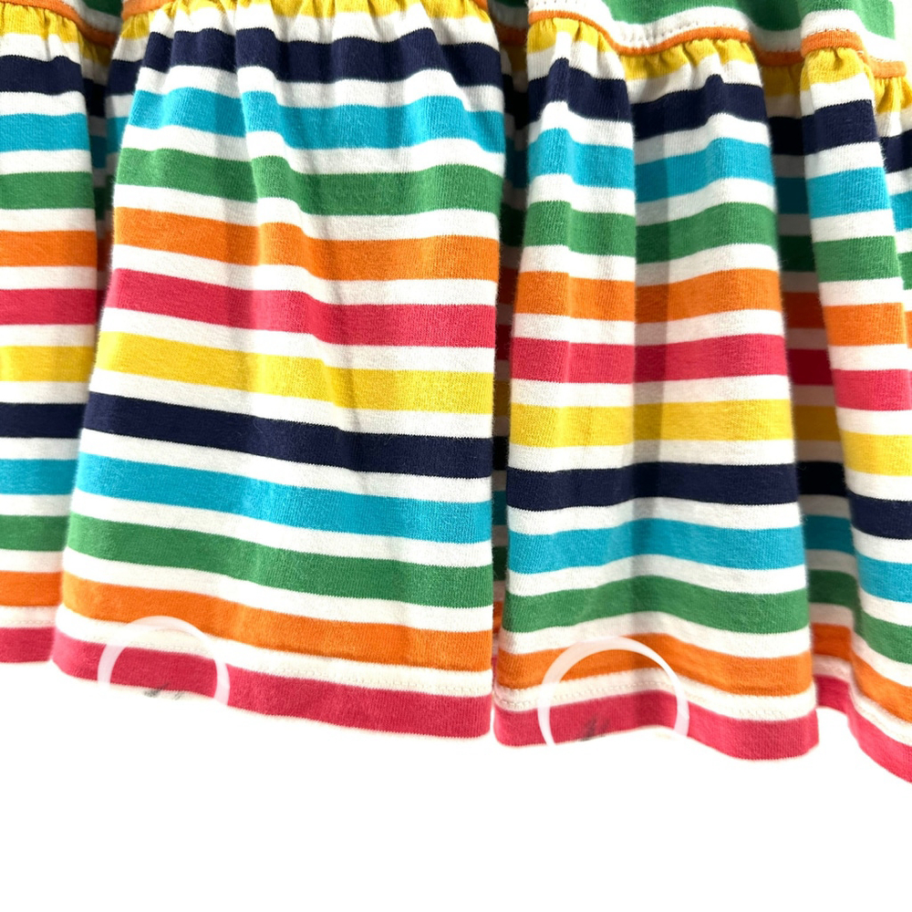 HANNA ANDERSSON Twirl Power Racerback RAINBOW STRIPE Summer Boho Dress GIRLS 10 - Picture 7 of 7